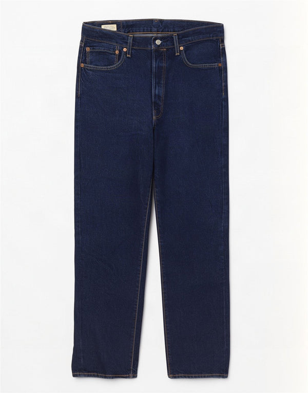 Мужские прямые джинсы Levi's 501 W32 L32 темно-синие, хлопок