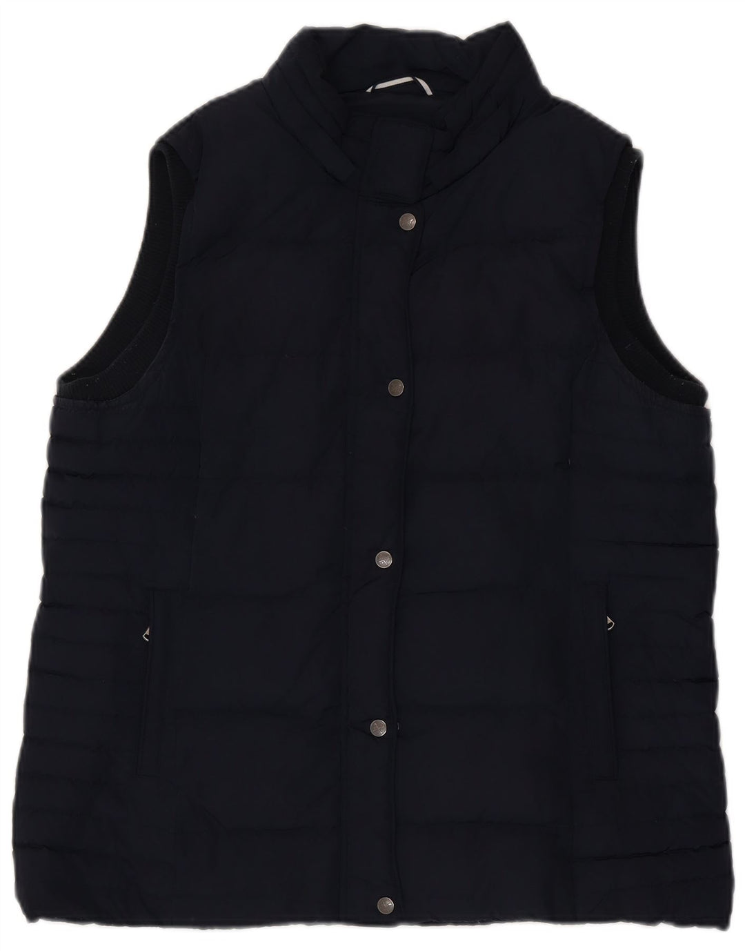 Crew Clothing Женский жилет стандартного размера UK 16, большой темно-синий полиэстер