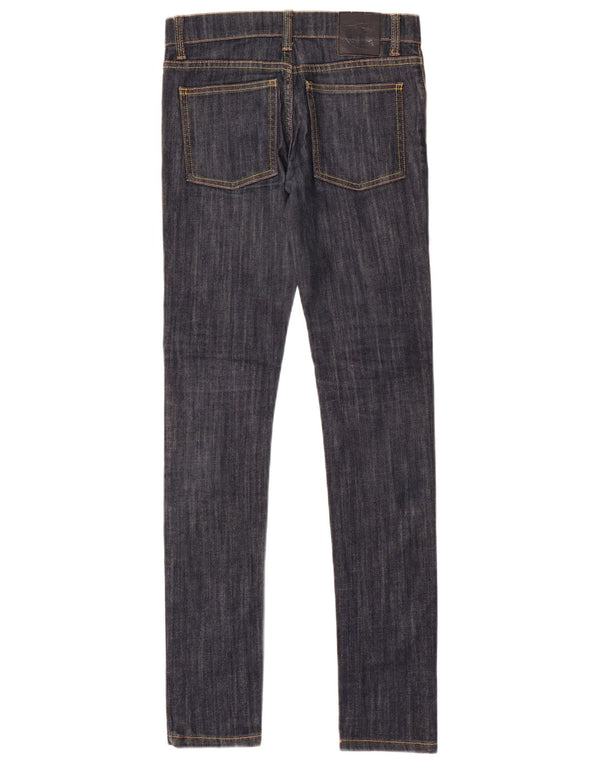 CHEAP MONDAY Womens Skinny Jeans W26 L32 Navy Blue Cotton