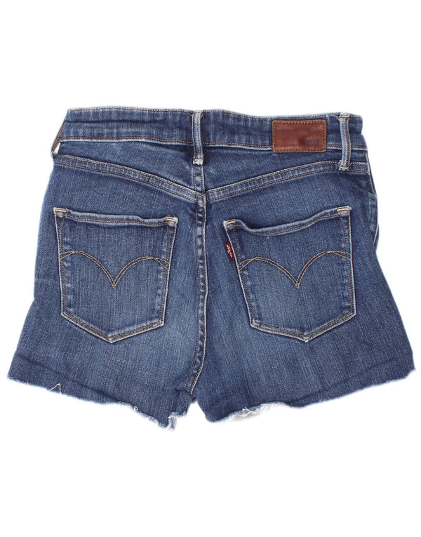 Женские джинсовые шорты Levi's W25 XS, синие, хлопок