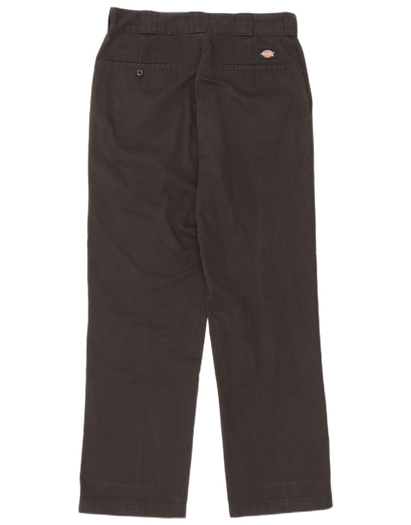 Мужские прямые брюки-чинос Dickies W33 L32, черный полиэстер