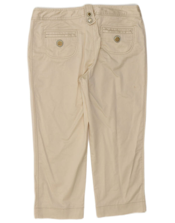 Женские капри Fay IT 44 Medium W30 L20 Off White Cotton