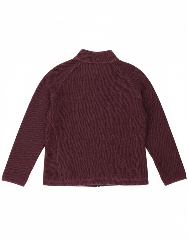 Женский свитшот с воротником на молнии Weird Fish, джемпер, Великобритания, размер 18 XL, фиолетовый, хлопок