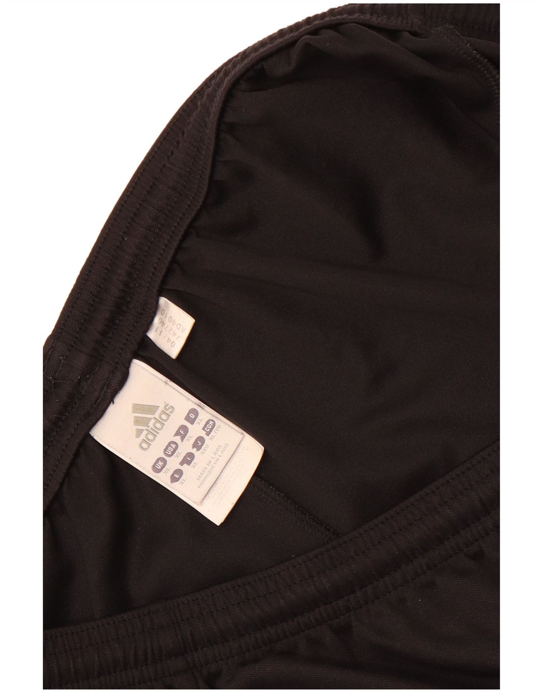 Мужские спортивные шорты Adidas Climalite XL, черный полиэстер