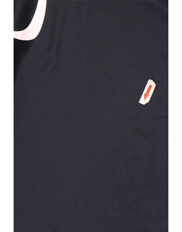Мужская футболка Nike Dri Fit с графическим рисунком, большой темно-синий полиэстер с цветными блоками