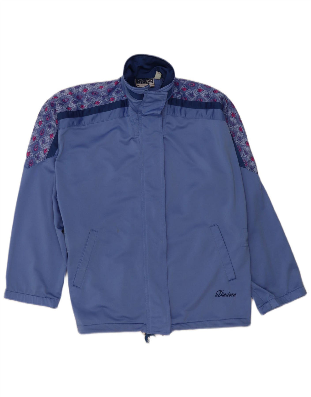 Женский спортивный костюм оверсайз Diadora IT 42 Medium Blue Floral