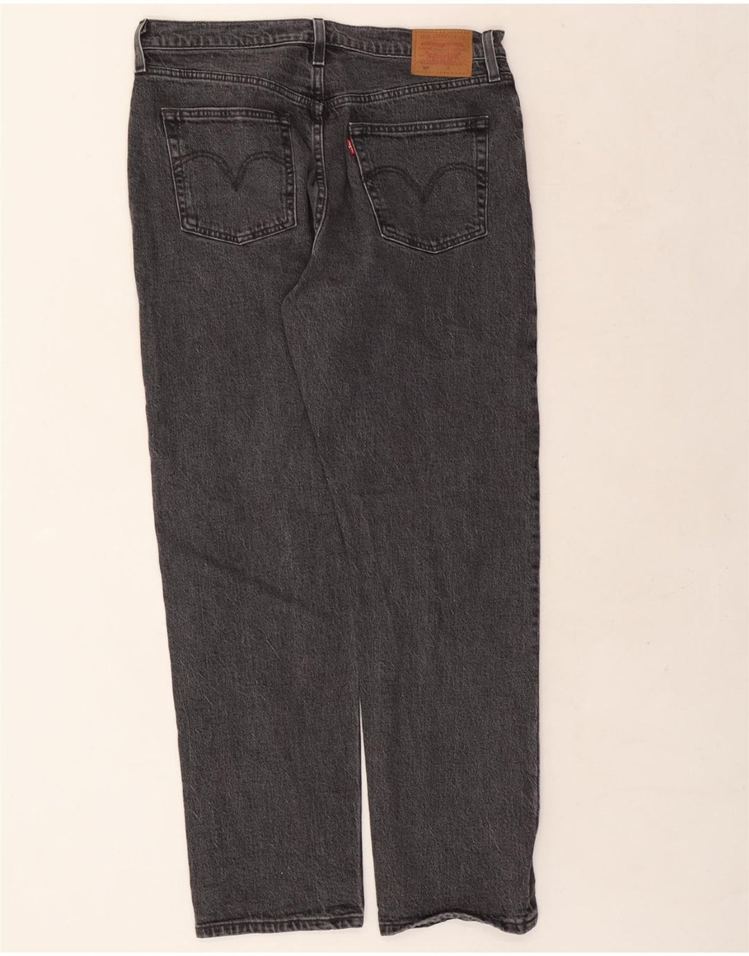 Женские прямые джинсы LEVI'S 501 W32 L30 Серые, хлопок