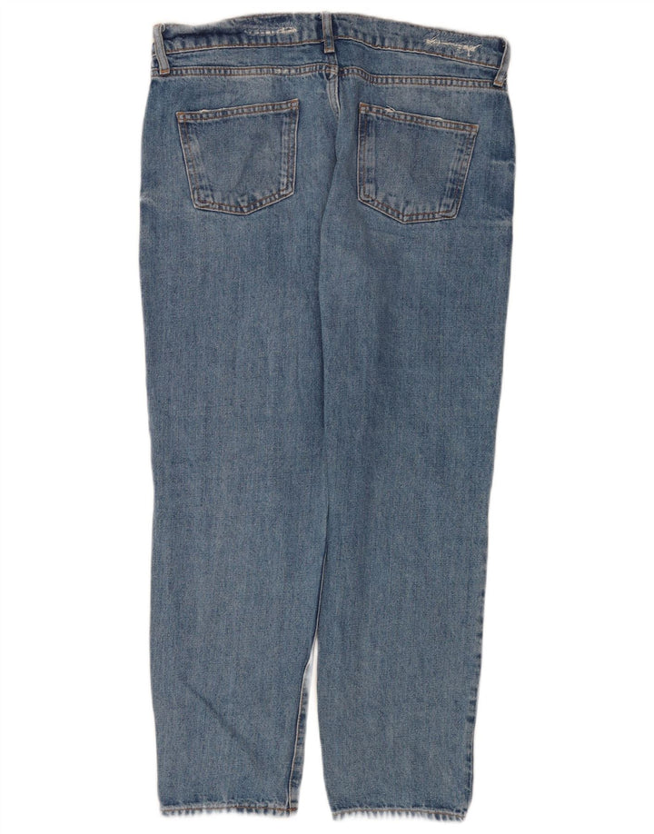 Женские прямые джинсы Zara EU 40 Medium W30 L26, синие, хлопок