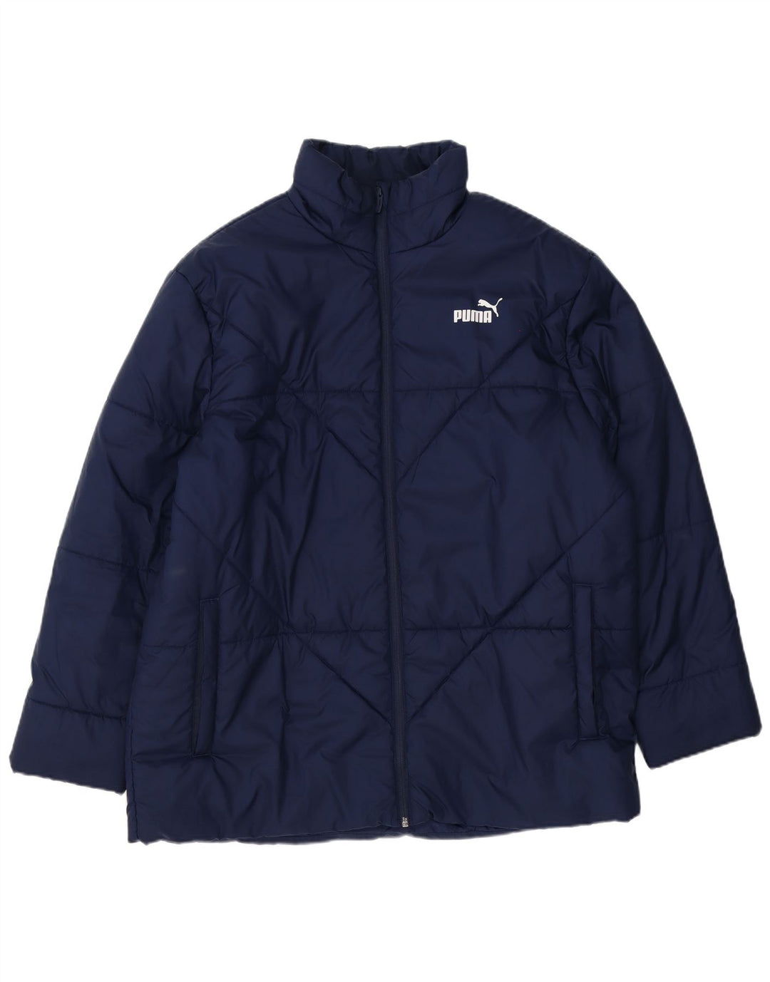 Мужская стеганая куртка Puma UK 44 2XL Темно-синий полиэстер