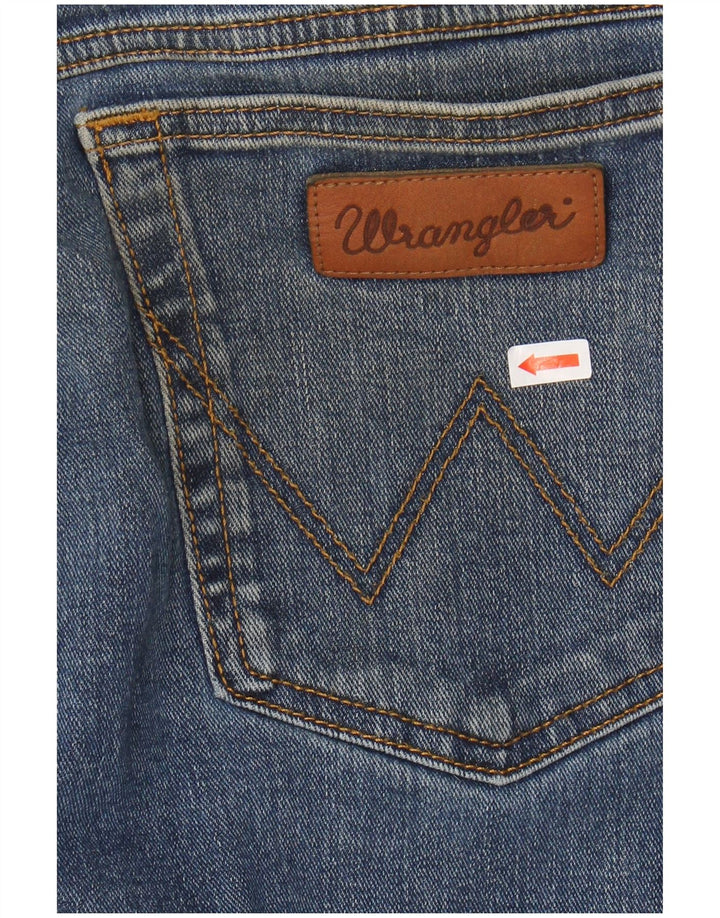 Мужские прямые джинсы WRANGLER Texas W28 L30 синие