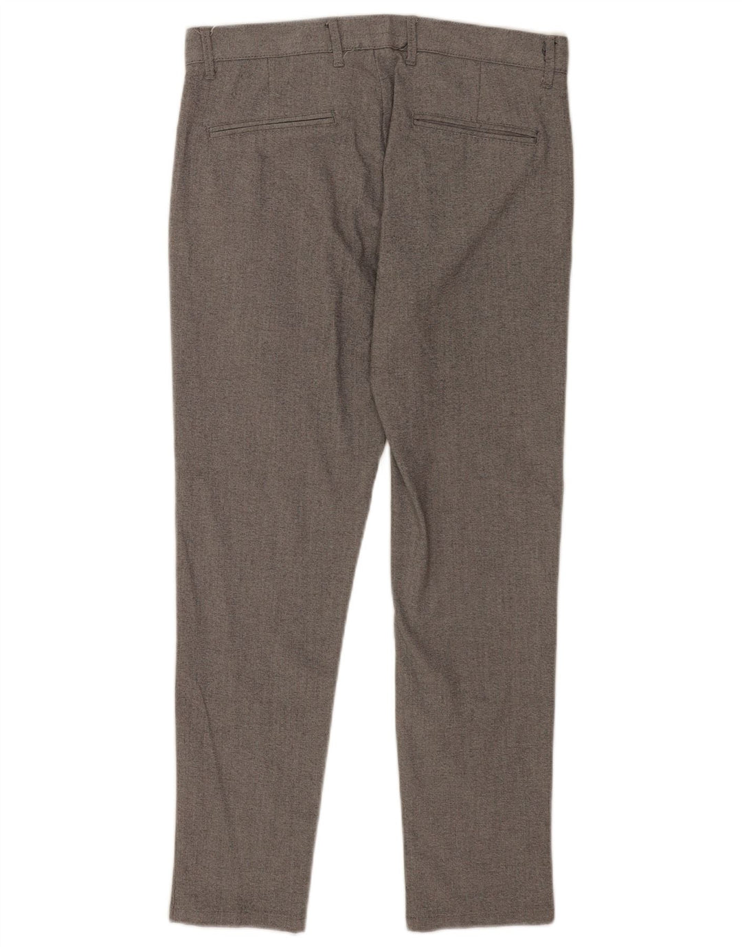 Мужские узкие брюки-чиносы Zara EU 38 Small W30 L27 Серый полиэстер