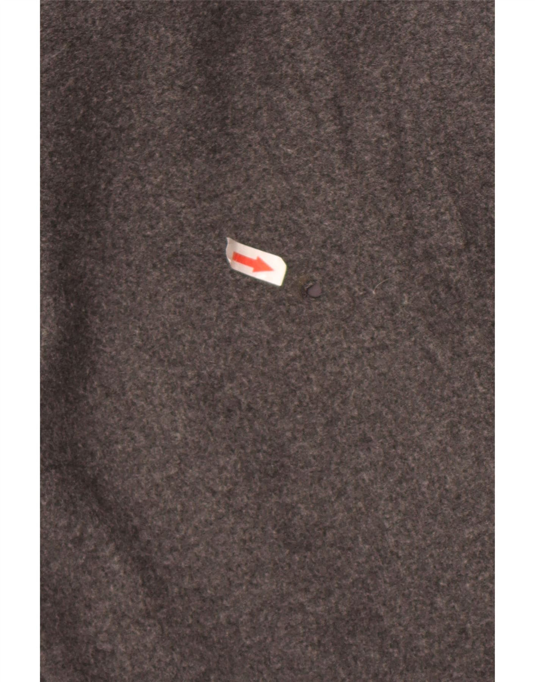 Женское двубортное пальто Zara UK 14, полиэстер среднего серого цвета