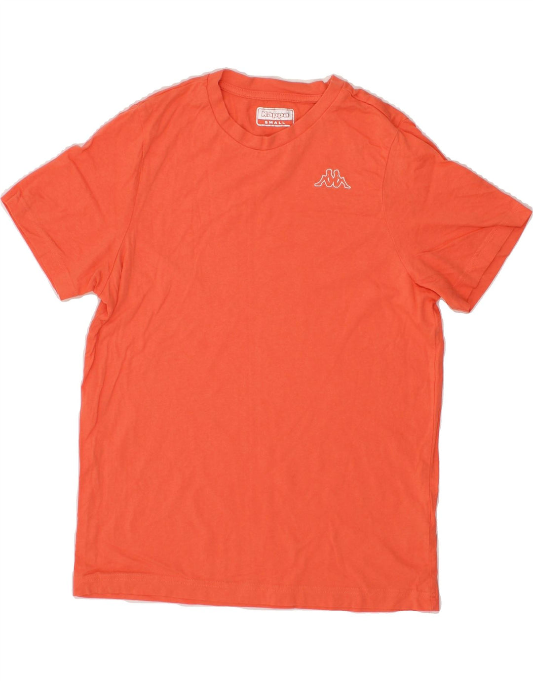 KAPPA Mens T-Shirt Top Small Orange Cotton Vintage Kappa and Second-Hand Kappa from Messina Hembry 