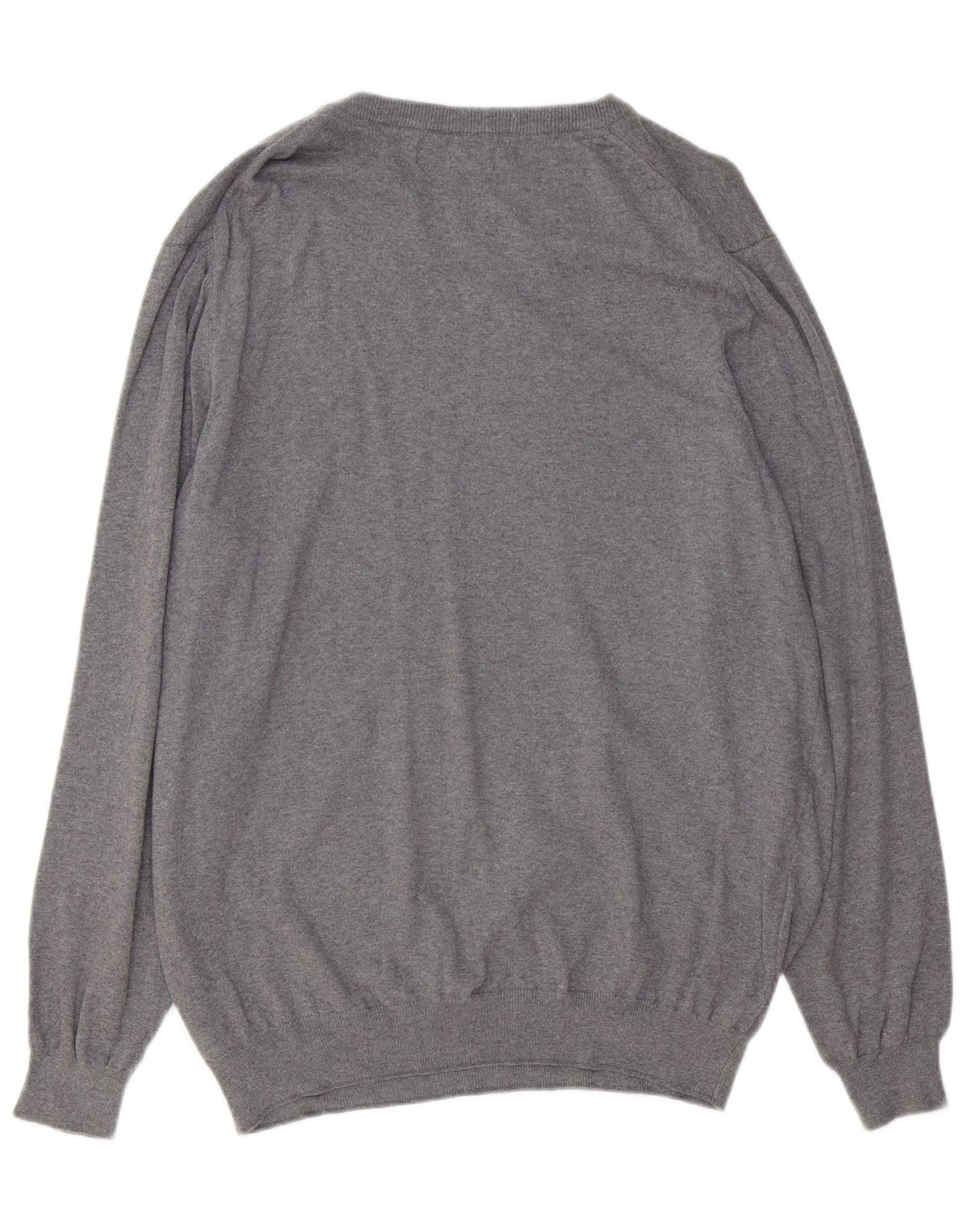 Мужской свитер с вырезом лодочкой LYLE & SCOTT 2XL, серый хлопок