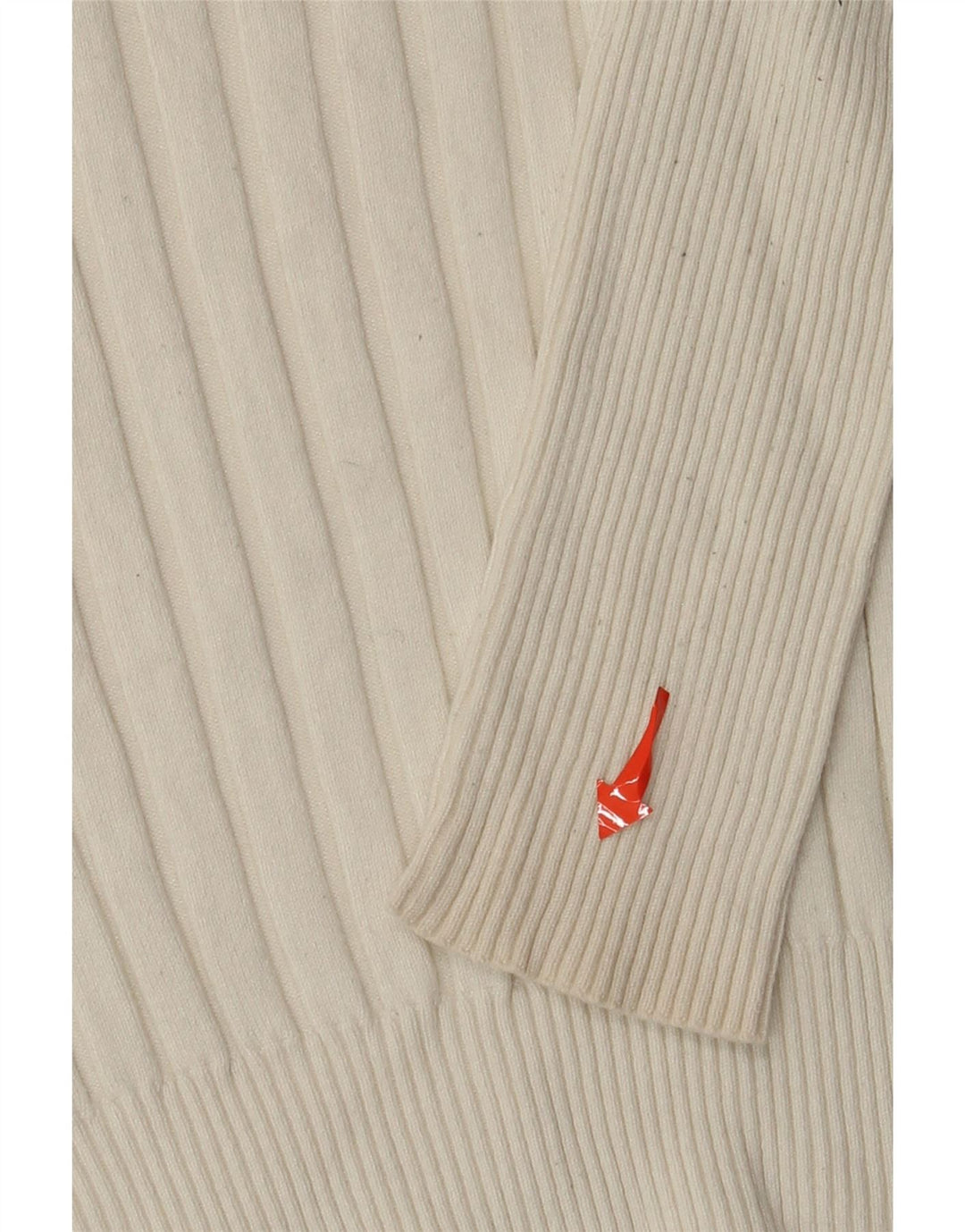 Женский укороченный джемпер с высоким воротником Zara UK 14, большой размер из вискозы белого цвета