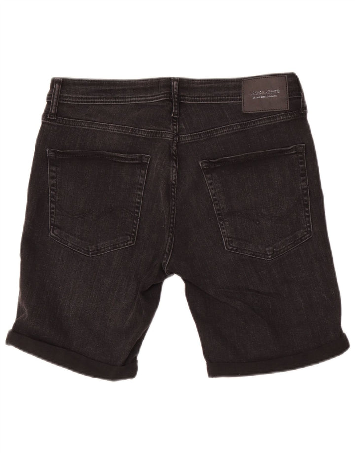 Мужские джинсовые шорты Jack & Jones Medium W32, черные, хлопковые