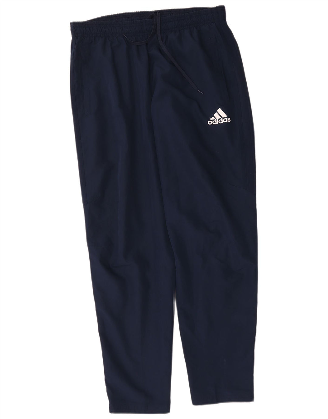 Мужские спортивные брюки Adidas с графическим рисунком, большие темно-синие полиэстеровые брюки