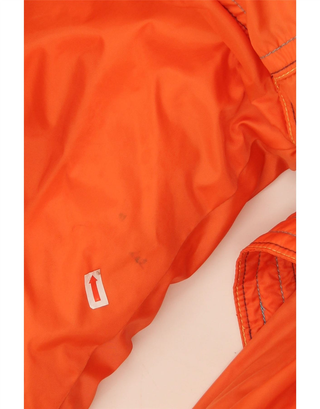 Женская лыжная куртка свободного кроя Ellesse UK 14, большой оранжевый полиамид