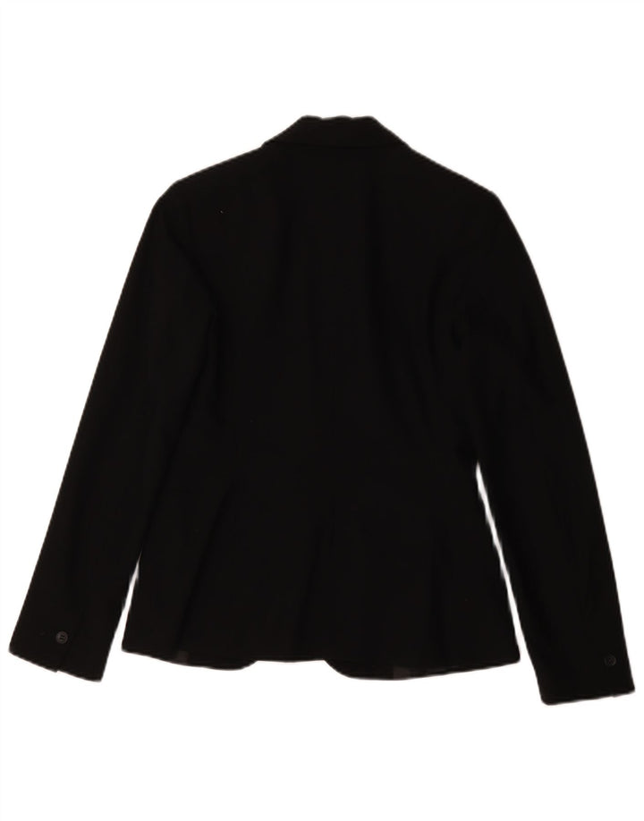 Женский пиджак на 1 пуговице Zara EU 34 2XS, черный полиэстер