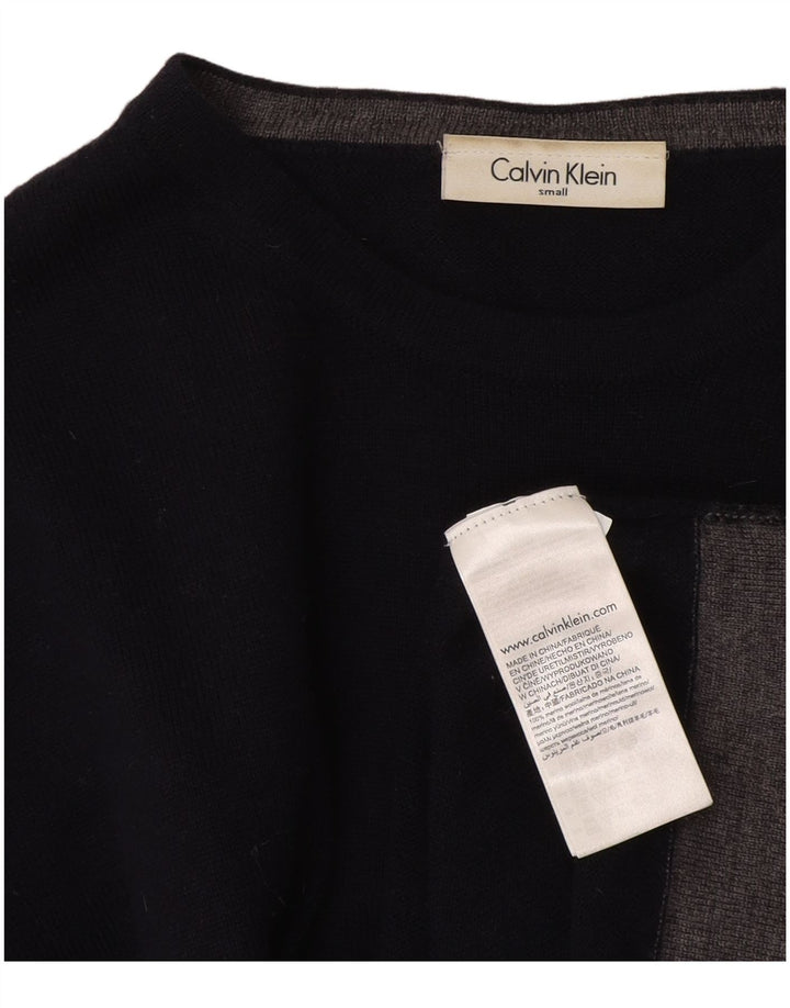 Calvin Klein Мужские Маленькие Темно-Синие Шерстяные