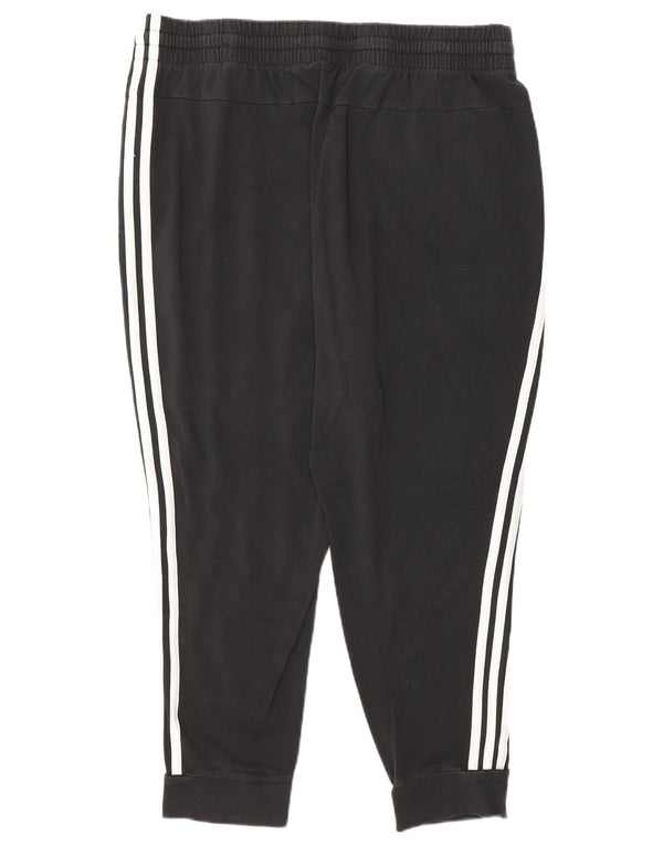 Женские спортивные брюки Adidas Joggers UK 16/18, большие черные хлопковые