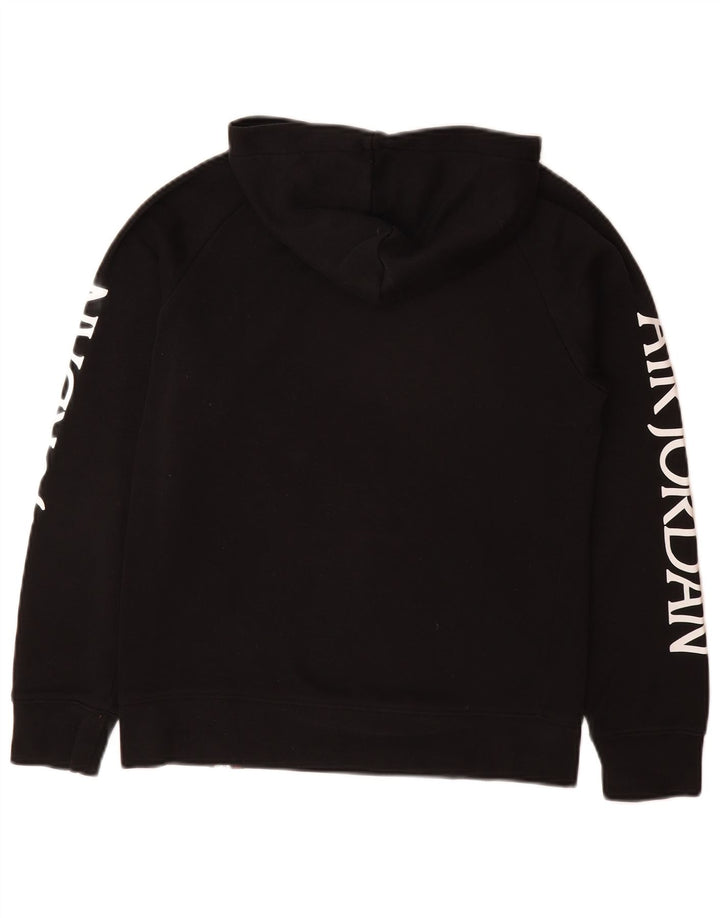 Джемпер с капюшоном JORDAN для мальчиков с рисунком, 12–13 лет, большой, черный