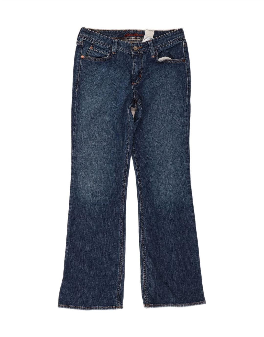 Женские джинсы EDDIE BAUER Bootcut US 2 XS W27 L29, синие, хлопок