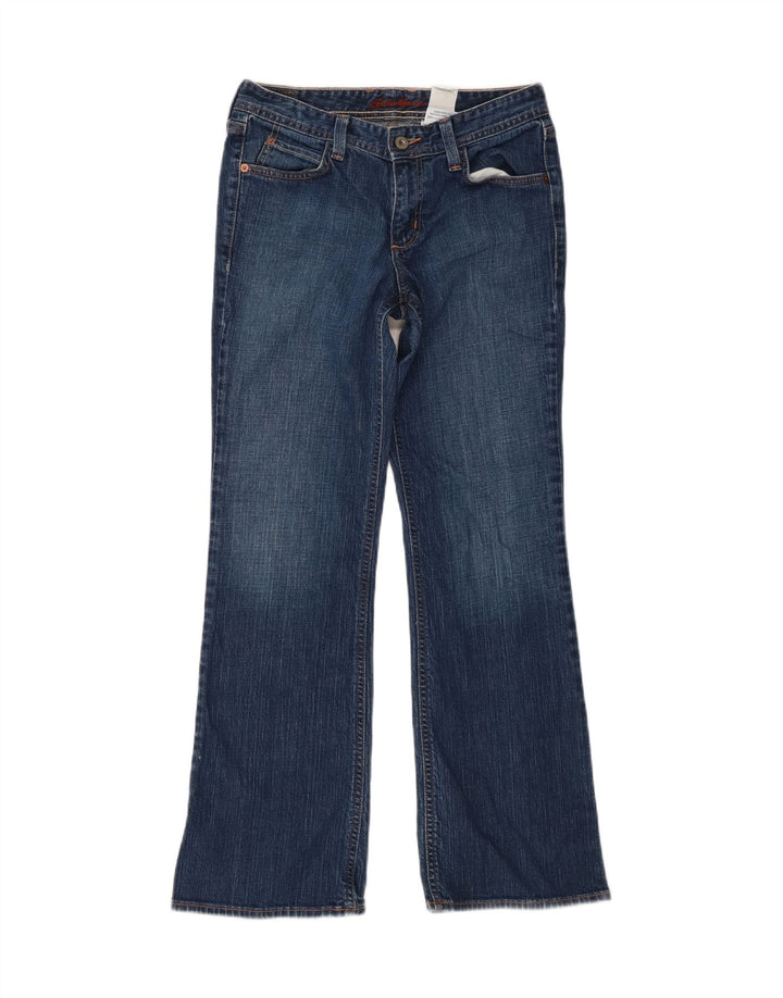 Женские джинсы EDDIE BAUER Bootcut US 2 XS W27 L29, синие, хлопок