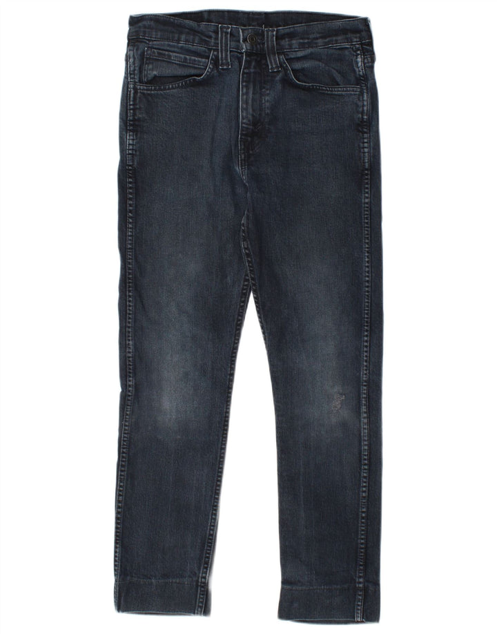 Мужские джинсы Levi's Slim 522 W28 L25 темно-синие, хлопок