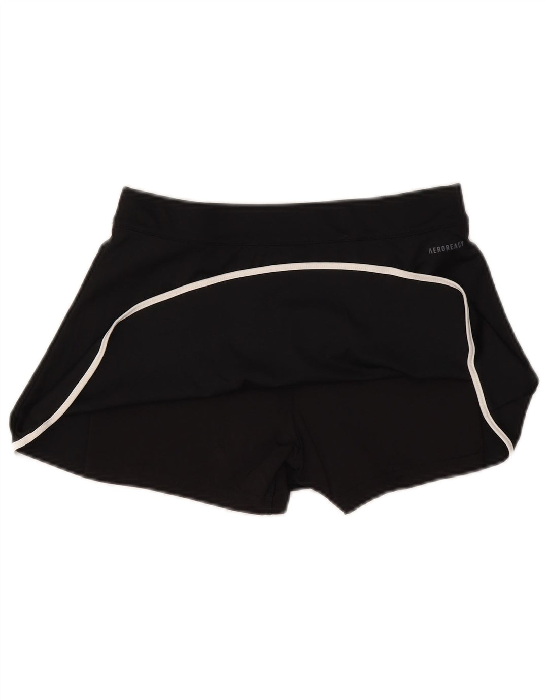 Женские шорты Adidas Aeroready UK 8, маленькие черные из полиэстера