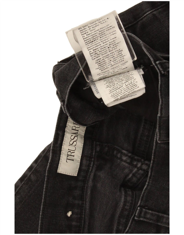 Мужские узкие джинсы Trussardi W34 L28 серые, хлопок
