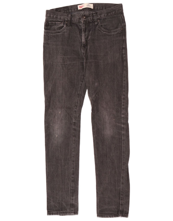 Джинсы скинни Levi's 510 для мальчиков 15-16 лет W29 L29 Серый хлопок