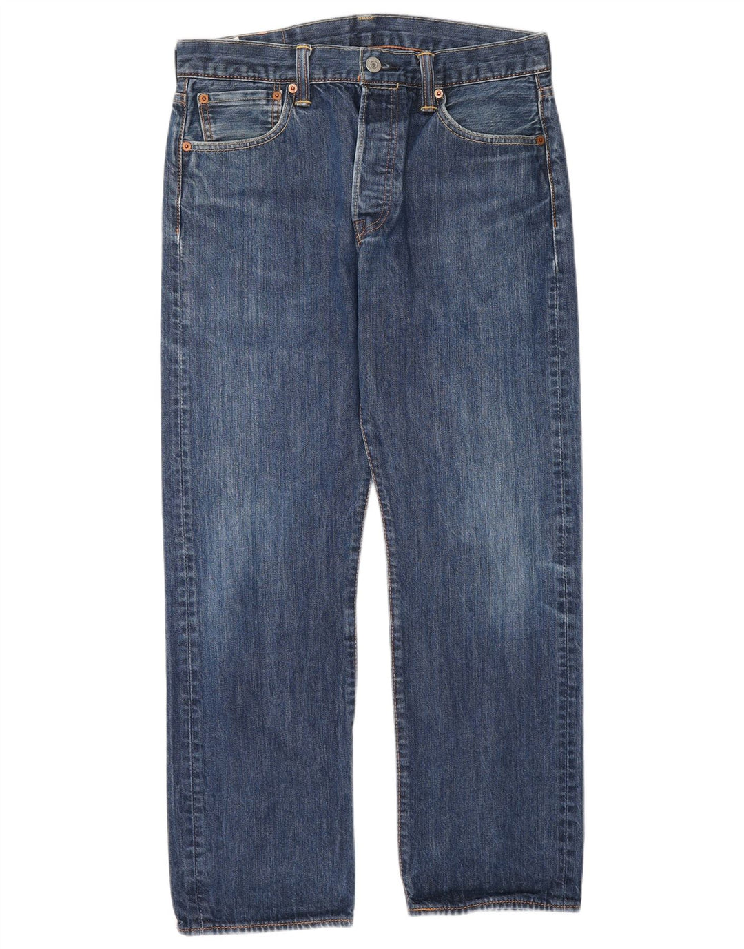 Мужские прямые джинсы Levi's W32 L30 синие, хлопок