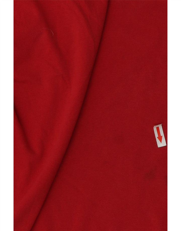 Мужская футболка Reebok, большой красный хлопок