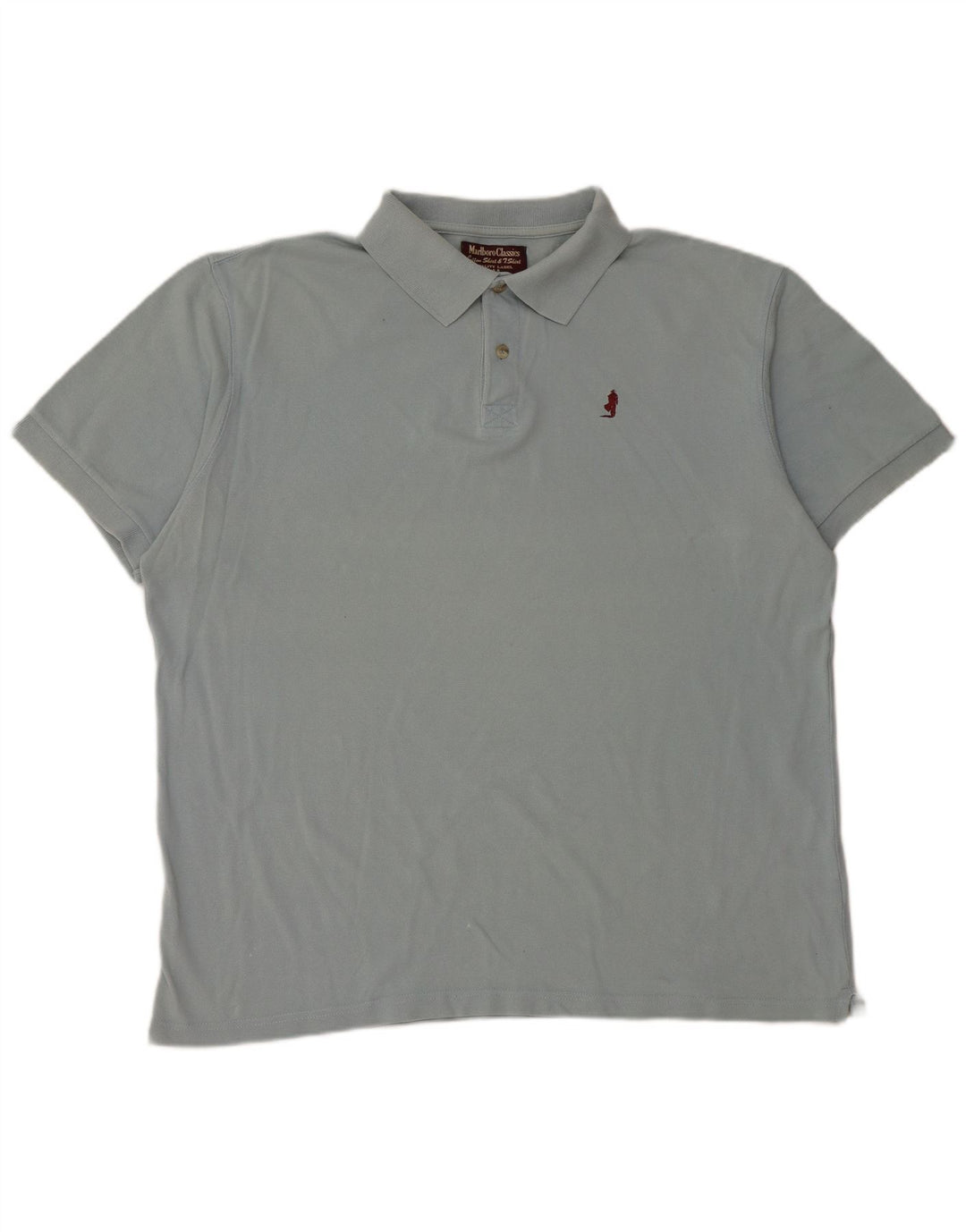 Мужская рубашка поло MARLBORO CLASSICS XL, синяя, хлопок