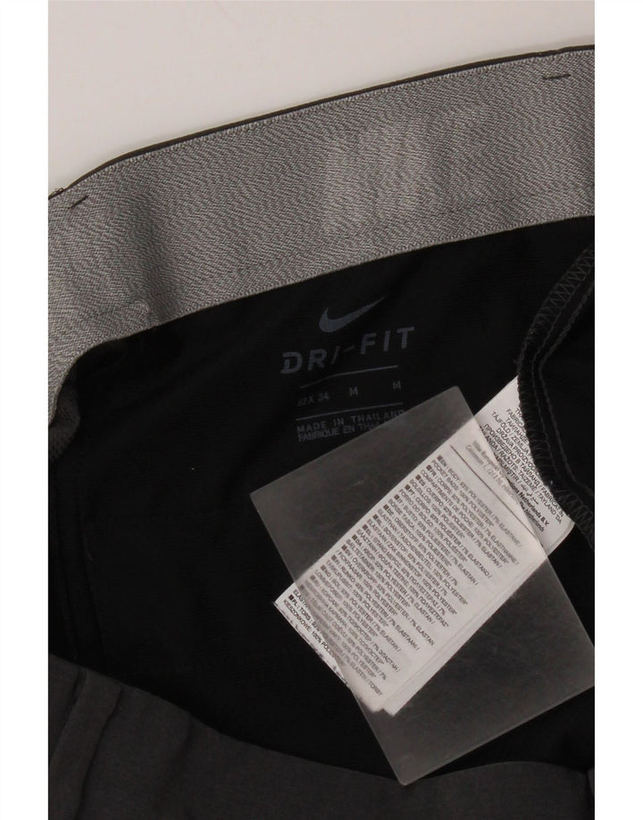 Мужские прямые брюки-чиносы Nike W32 L34, серые, полиэстер