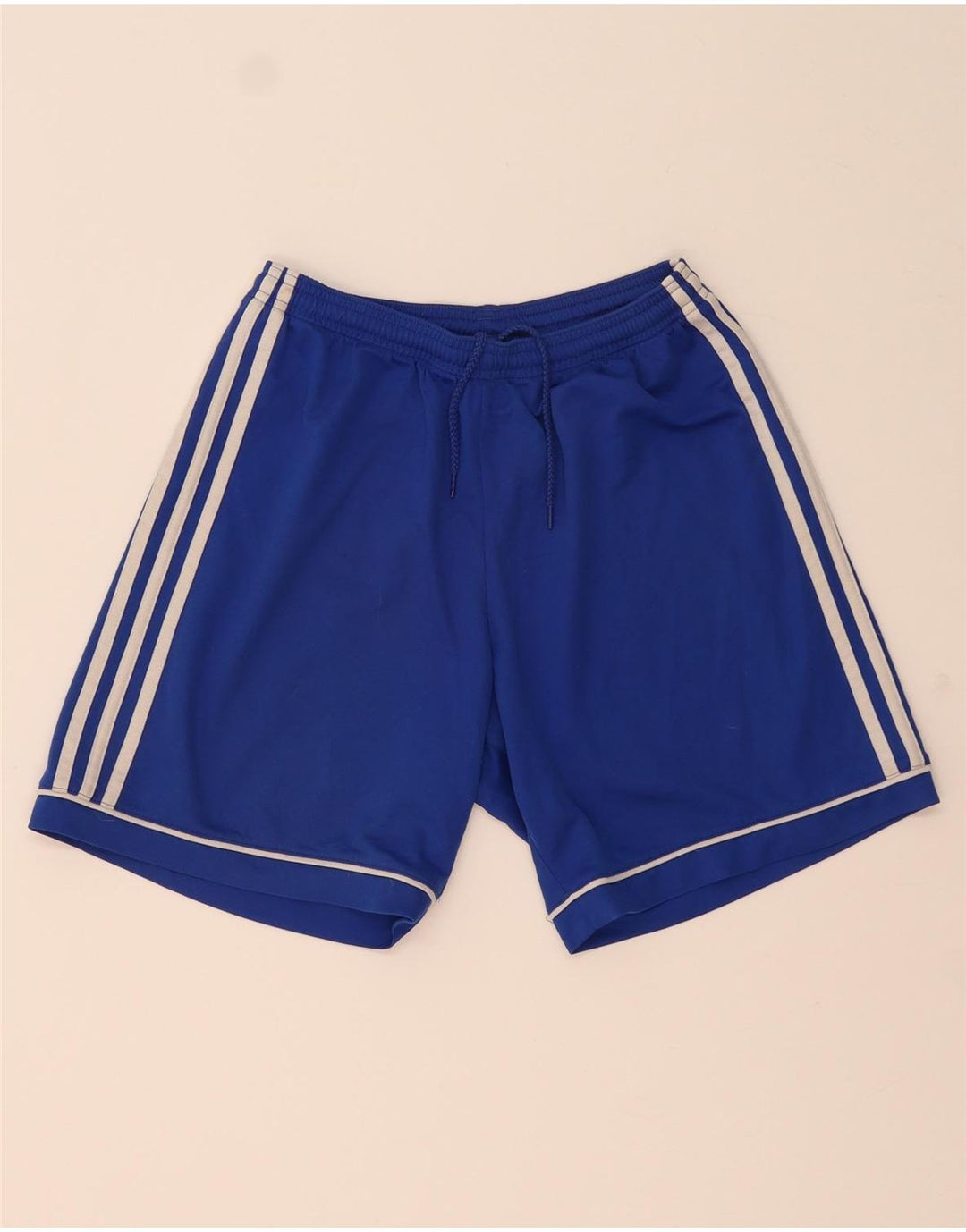 Мужские спортивные шорты Adidas Climalite, маленький синий полиэстер