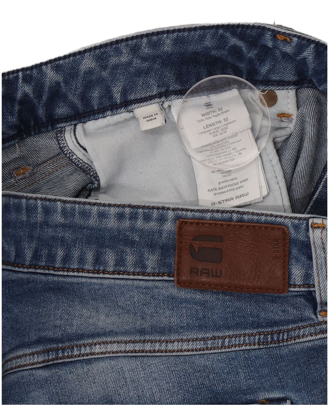 Мужские джинсы G-Star Kate Slim W32 L28, синие, хлопок