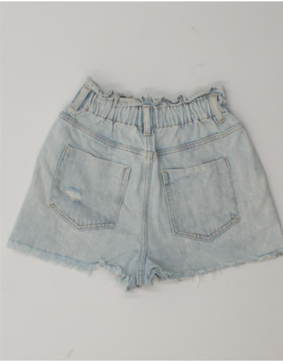 Женские джинсовые шорты ZARA EU 34 2XS W24 Синие