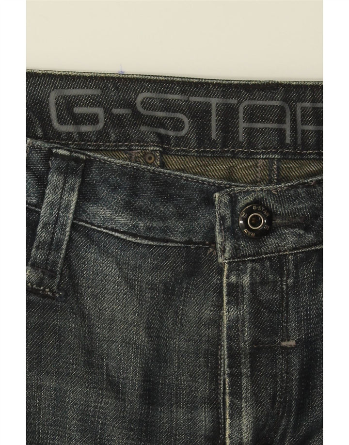 G-STAR Womens Denim Skirt W32 Large  Black Vintage G-Star and Second-Hand G-Star from Messina Hembry 