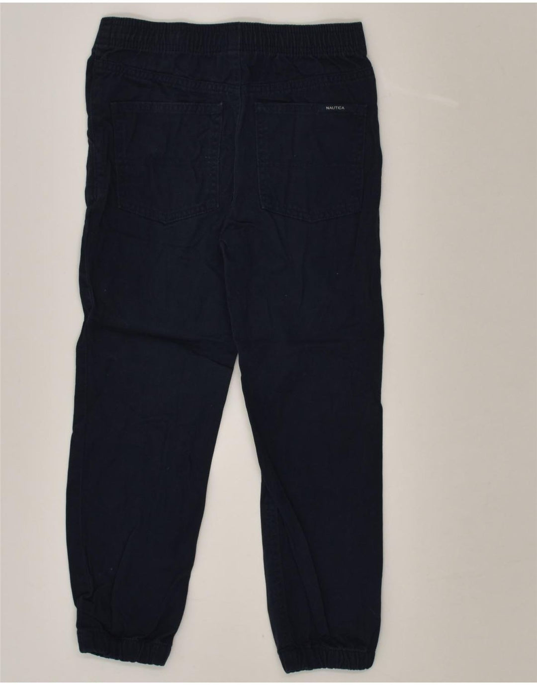 NAUTICA Boys Joggers Chino Trousers 5-6 Years W22 L19 Navy Blue Cotton | Vintage Nautica | Thrift | Second-Hand Nautica | Used Clothing | Messina Hembry 