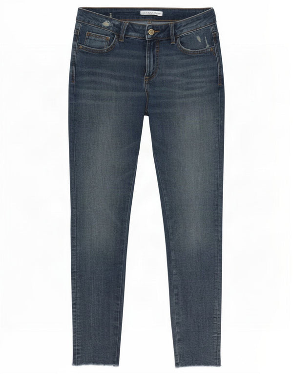Женские джинсы скинни Zara EU 40 Medium W30 L29, синий хлопок