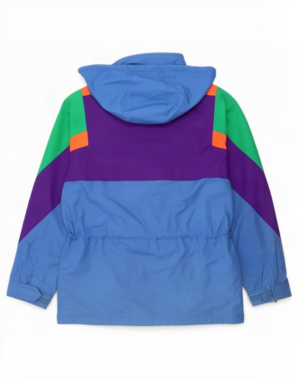 Мужская дождевик Sergio Tacchini UK 40, большая разноцветная цветная блокировка