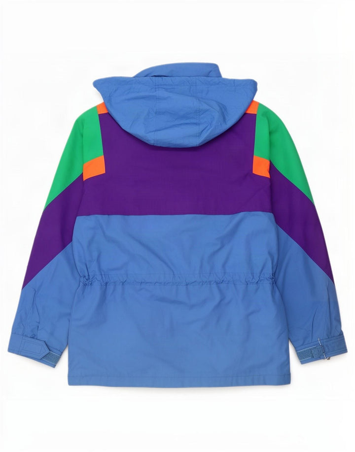 Мужская дождевик Sergio Tacchini UK 40, большая разноцветная цветная блокировка