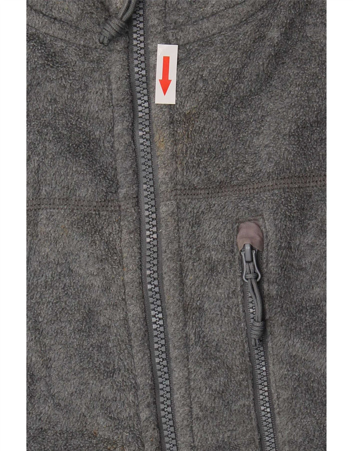 Мужская флисовая куртка Marks & Spencer UK 42 XL серая, полиэстер