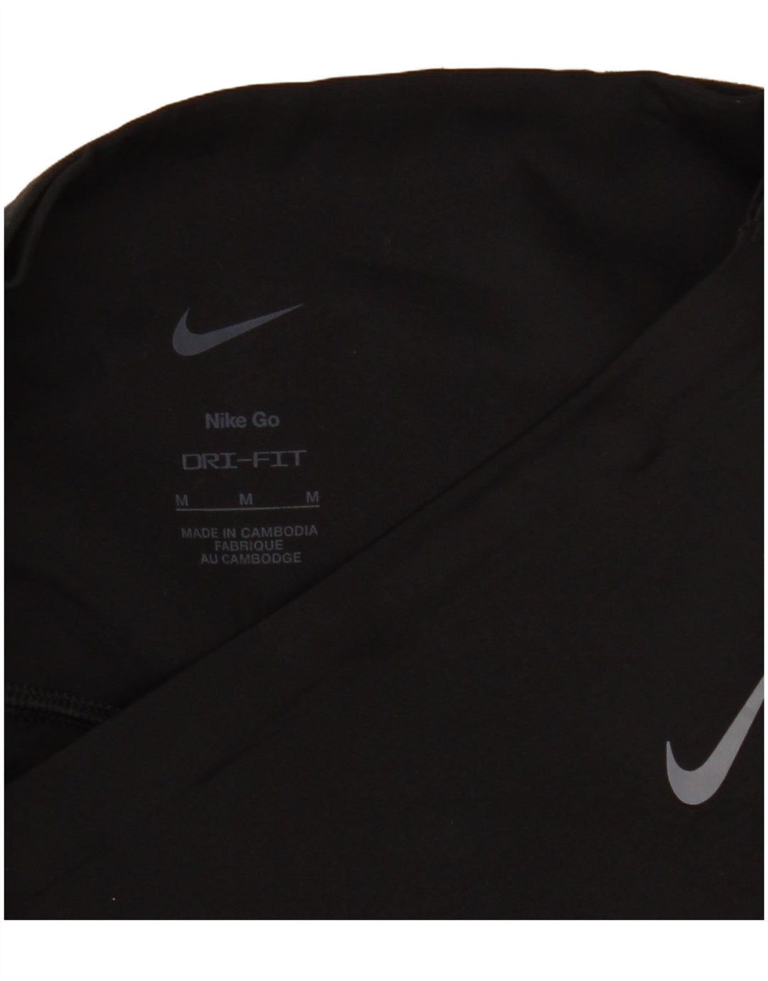 Женские леггинсы-капри NIKE Dri Fit UK 12, средние, черные