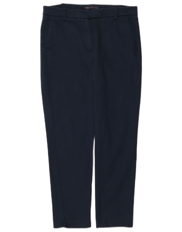 Женские укороченные брюки Marks & Spencer UK 10 Small W30 L25 Темно-синие