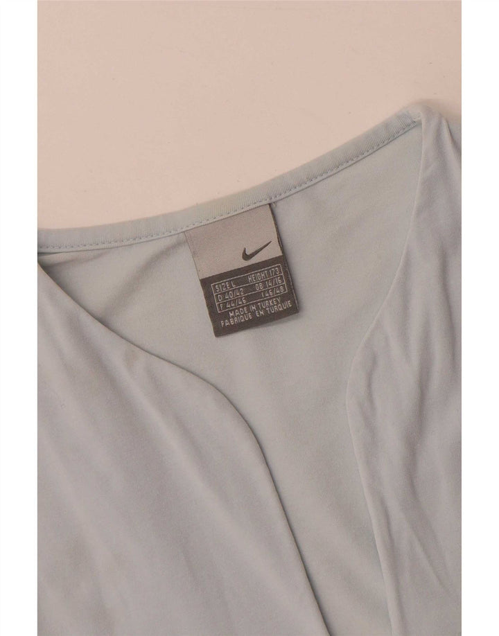 Женская футболка Nike Top UK 14/16, большая синяя