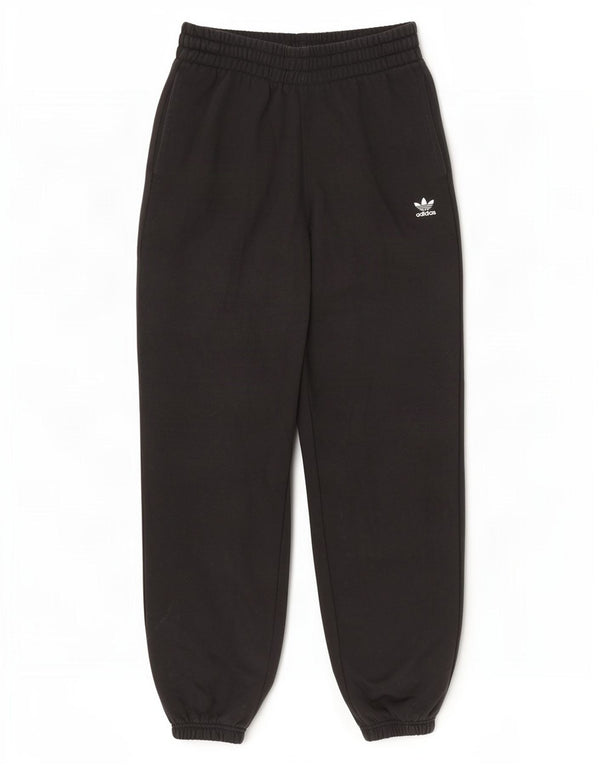 Женские спортивные брюки Adidas Joggers UK 12/14, средний черный хлопок