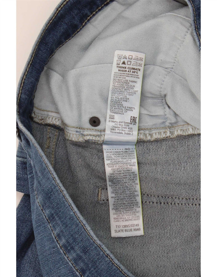 Мужские зауженные джинсы Marks & Spencer W34 L31 синие